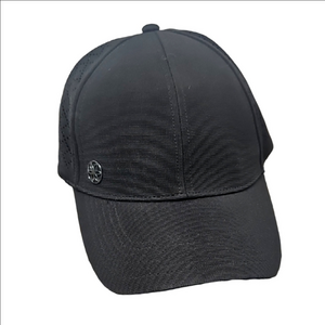 Black Baseball Cap Gaiam Athletic Workout Yoga Hat New